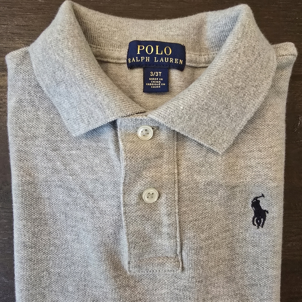 Ralph Lauren Heather Gray Polo